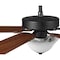 Progress Lighting AirPro Collection 52" Five-Blade Ceiling fan w/White Etched Light Kit P2599-129 - alternate 3